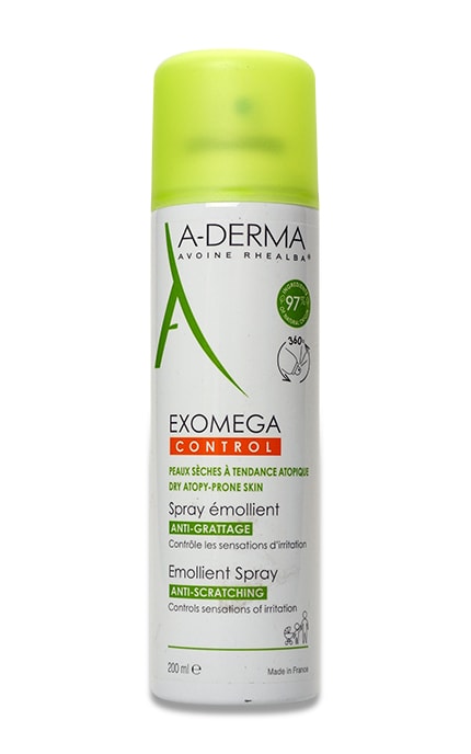 Спрей-эмолент A-Derma Exomega Control против зуда для сухой кожи, 200 мл