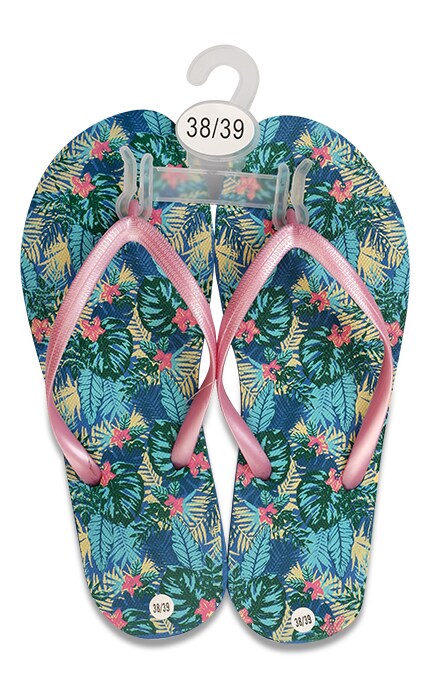 WATSONS-Жіночі пляжні в'єтнамки NAVGRN, 38/39-4894819116702