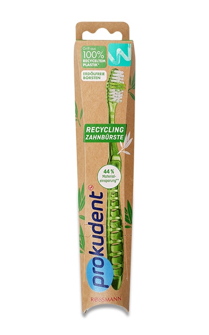 PROKUDENT-Зубная щетка Prokudent 100% recycling 1 шт-4305615757230