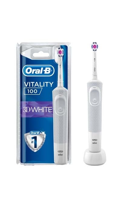 ORAL-B-Електрична зубна щітка Oral-B Vitality 100 Біла-4210201262756