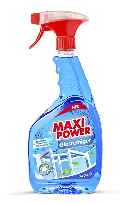 MAXI POWER-Средство для мытья стекла Maxi Power Glasreiniger, 740 мл-4823098410782