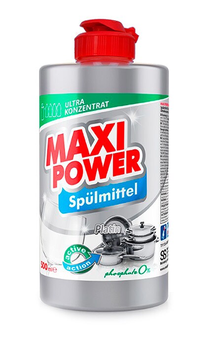 MAXI POWER-Средство для мытья посуды Maxi Power Platin, 500 мл-4823098411949