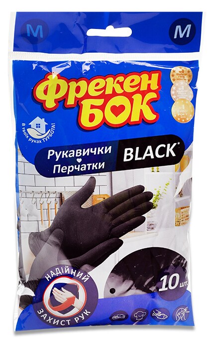 ФРЕКЕН БОК-Перчатки латексные Фрекен Бок M-4823071648904