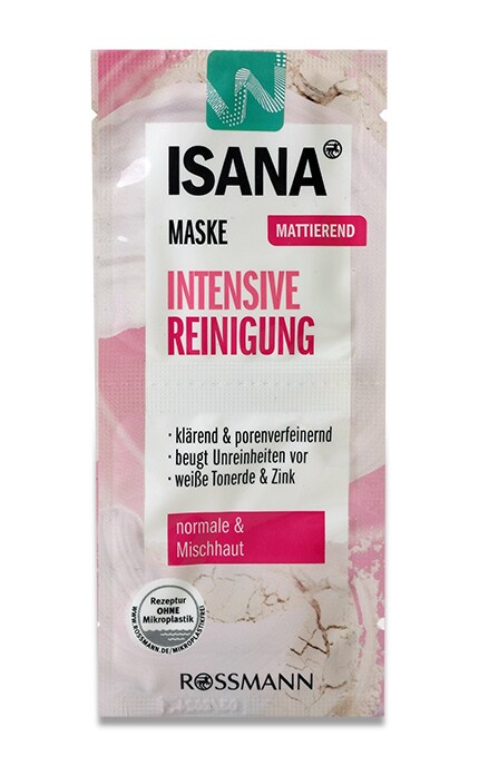 ISANA-Очищаюча маска для обличчя Intensive Reinigung, 16 мл-4305615848860