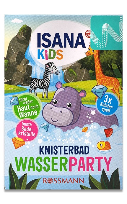 Кристаллы для ванной Isana kids 3*5r