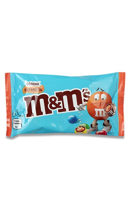 Драже M&M`S с соленой карамелью, 36 г