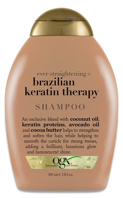 Шампунь для волос Ogx Brazilian Keratin Therapy Разглаживающий 385 мл