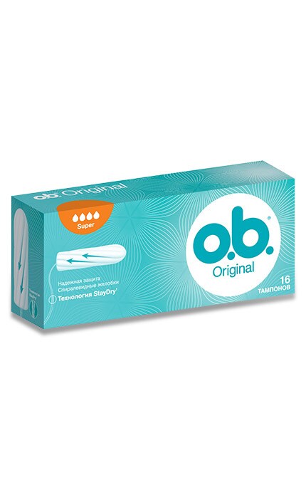 O.B.-Тампони жіночі гігієнічні o.b. Original Super-3574660089332