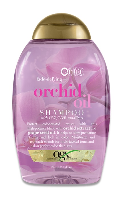 Шампунь для волос Ogx OrChid Oil Shampoo С экстрактом орхидеи Для окрашенных волос 385 мл