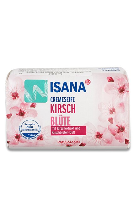 Крем-мыло Isana Цветущая вишня твердое, 150 г
