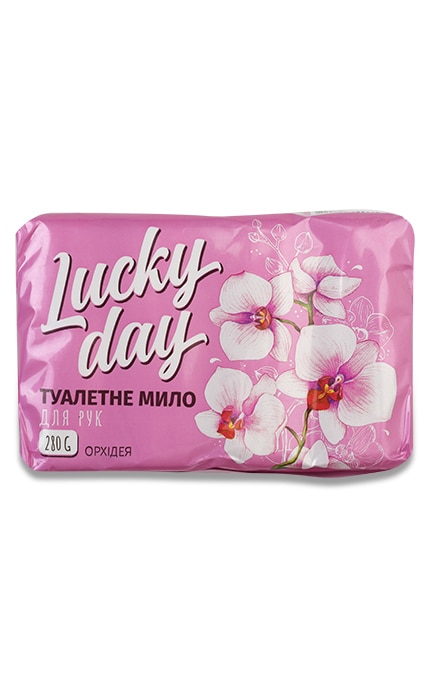 LUCKY DAY-Мило туалетне Lucky Day Орхідея тверде 280 г-1336704