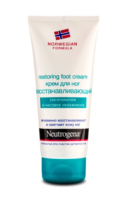 Крем для ног Neutrogena Норвежская формула Восстанавливающий