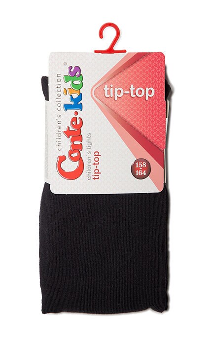 Колготки детские Tip-Top Conte-kids, размер 116-122 черные