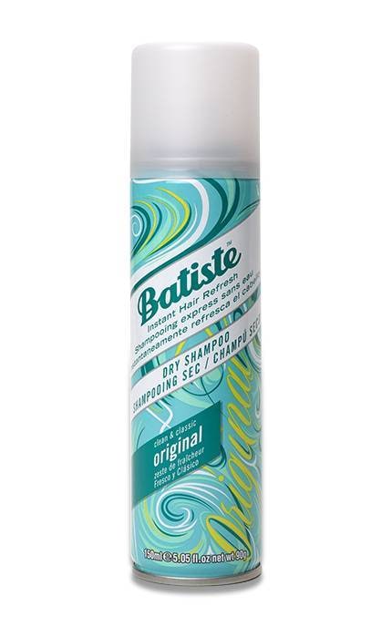 Сухой шампунь для волос Batiste Original с классическим ароматом 150 мл