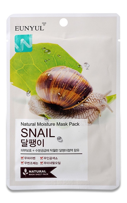 EUNYUL-Маска для лица Eunyul Natural Snail, 22 мл-8809435402098