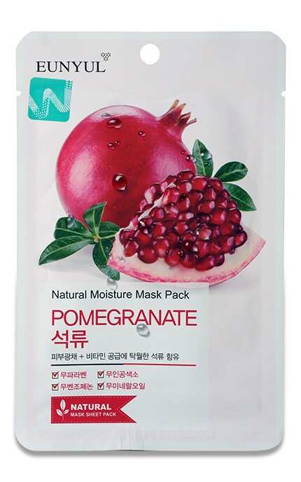 EUNYUL-Маска для обличчя Eunyul Daily Black Pomegranate, 22 r-8809435406874