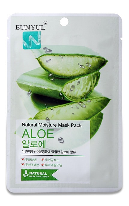 EUNYUL-Маска для обличчя Eunyul Natural Aloe, 22 мл-8809435402081