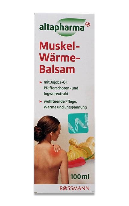 ALTAPHARMA-Бальзам согревающий Altapharma 100 мл-4305615971889