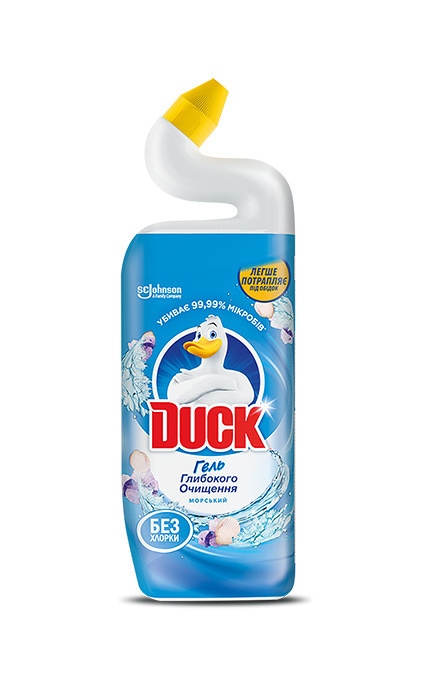 DUCK-Засіб для очищення туалету Туалетне Каченя 5 в 1 Морський 500 мл-4823002000719