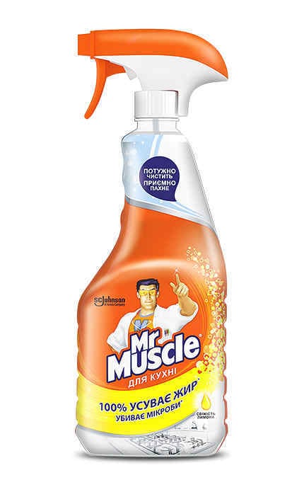 MR MUSCLE-Засіб для чищення кухні Mr. Muscle 450 мл-4823002002690