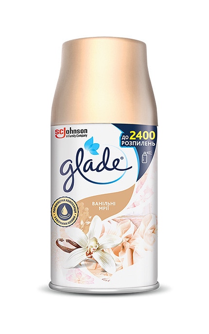 Сменный баллон освежителя воздуха Glade Ванильные мечты