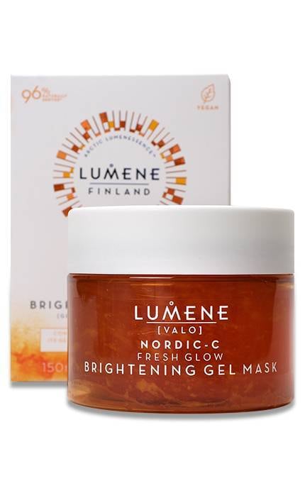 Гель-маска для тела Lumene Valo Fresh Glow для сияния кожи осветительная 150 мл