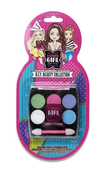 Набор детской косметики Fashion Girl тени для век 6 г