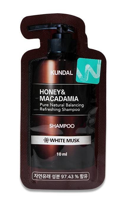 Шампунь для волос Kundal Honey&Macadamia восстанавливающий 10 мл