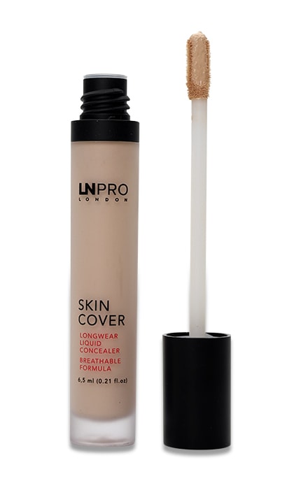 LN PROFESSIONAL-Консилер для обличчя LN Pro Skin Cover Longwear Liquid Concealer тон 102 Айворі 65 мл-5060805940593