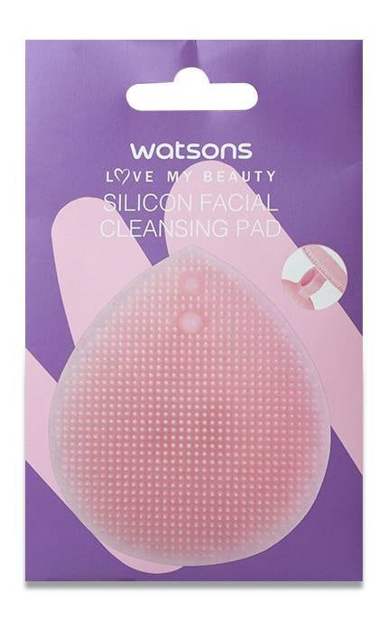 WATSONS-Спонж для очищення обличчя Watsons силіконовий 1 шт-4894532979936