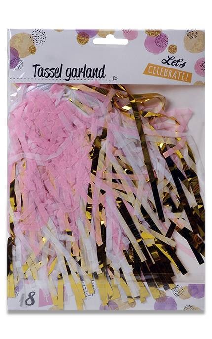 Гирлянда праздничная из 18 предметов 1 шт