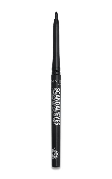 RIMMEL-Карандаш для глаз Rimmel Scandal`eyes Exaggerate Eye Definer тон 001 Intense Black 035 г-3616301246398