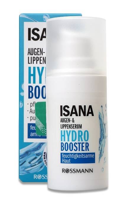 ISANA-Сироватка зволожуюча для очей та губ Isana Hydro з гіалуроном, 15 мл-4305615838298