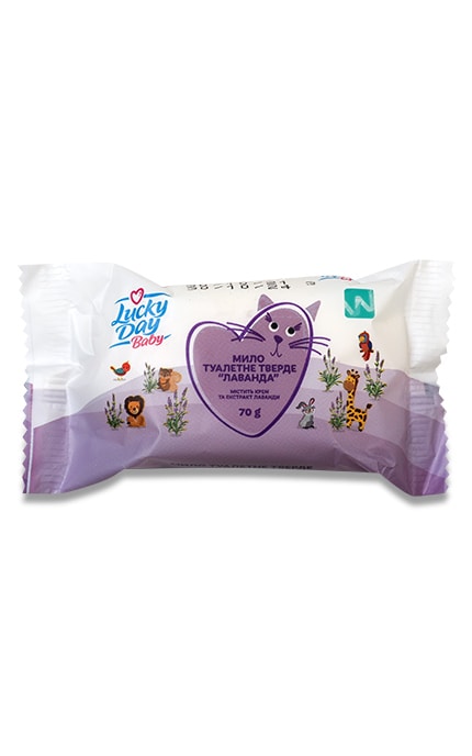 Мыло туалетное Lucky Day Baby Лаванда 70 г