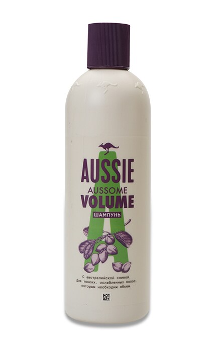 Шампунь для тонких и ослабленных волос Aussie Aussome Volume с австралийской сливой, 300 мл