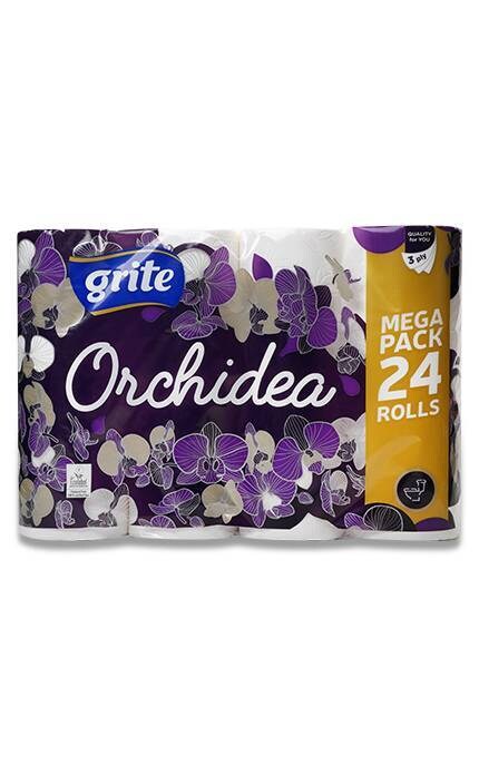 Туалетная бумага Grite Seasons Orchidea