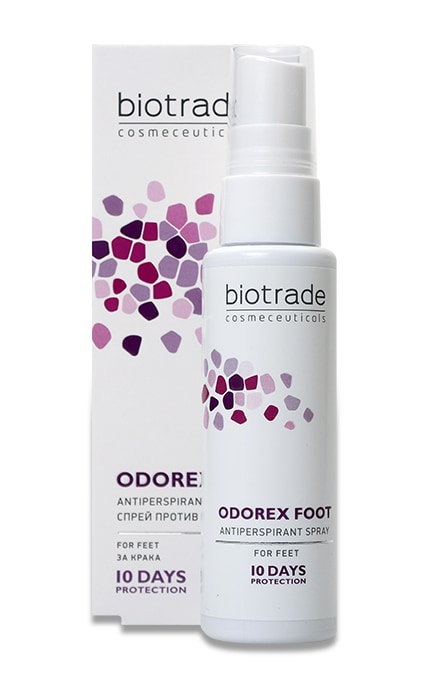 Спрей-антиперспирант для стоп Biotrade Odorex длительного действия 40 мл