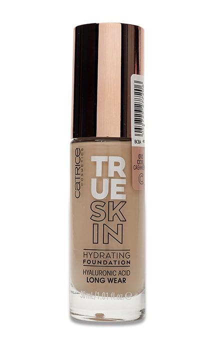 CATRICE-Тональна основа зволожуюча Catrice True Skin Hydrating тон 010 Cool Cashmere 30 мл-4059729277206