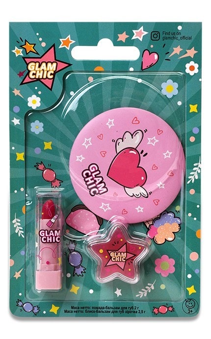 GLAM CHIC-Дитячий набір косметики Glam Chic Маленька Красуня-4820018032888
