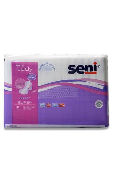 Прокладки урологические женские Seni Lady Super 15 шт 15 шт