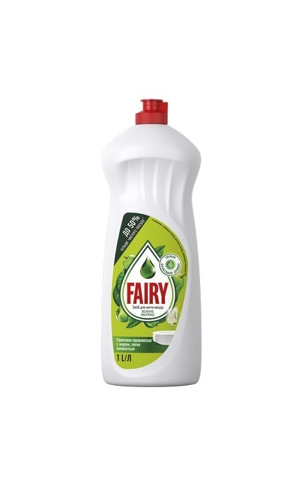 Жидкость для мытья посуды Fairy Зеленое Яблоко 1 л