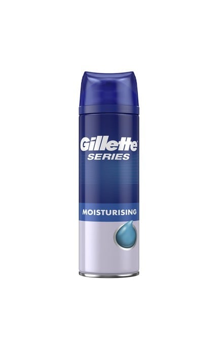 Пена для бритья мужская Gillette Series Moisturizing 200 мл