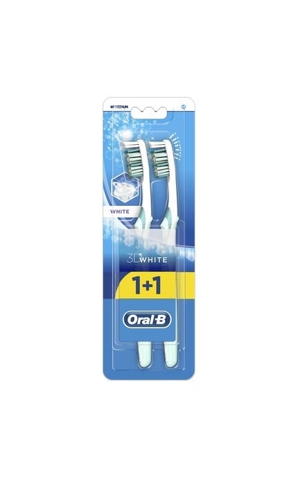 Зубная щетка Oral-B Advantage 3D White 2 шт