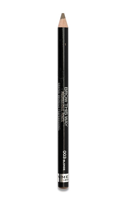 RIMMEL-Карандаш для бровей Rimmel Brow This Way тон 003 Blonde 14 г-3616302476381