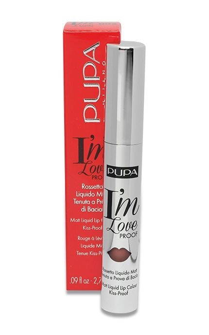 PUPA-Помада рідка для губ Pupa I'm Loveproof матова, тон 002, 2,7 мл-8011607317004