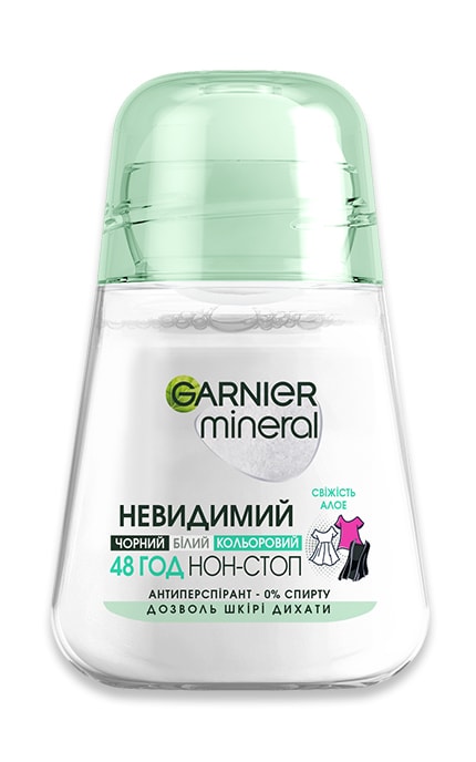 Дезодорант шариковый женский Garnier Mineral Прикосновение свежести 50 мл