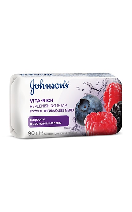 Мыло Johnson`s Vita-R с экстрактом малины