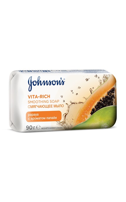 Мыло для тела Johnson`s Vita-Rich с экстрактом папаи