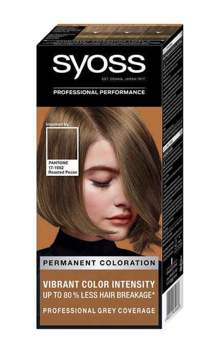 Стойкая крем-краска для волос Syoss Pantone 17-1052, Ореховый Крем 115 мл