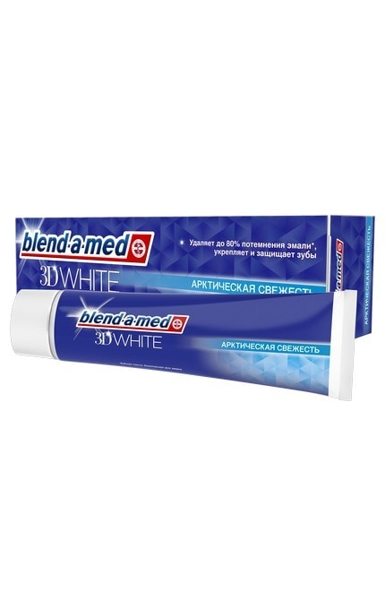 Зубна паста Blend-a-med 3D White Арктична свіжість 100 мл | Watsons